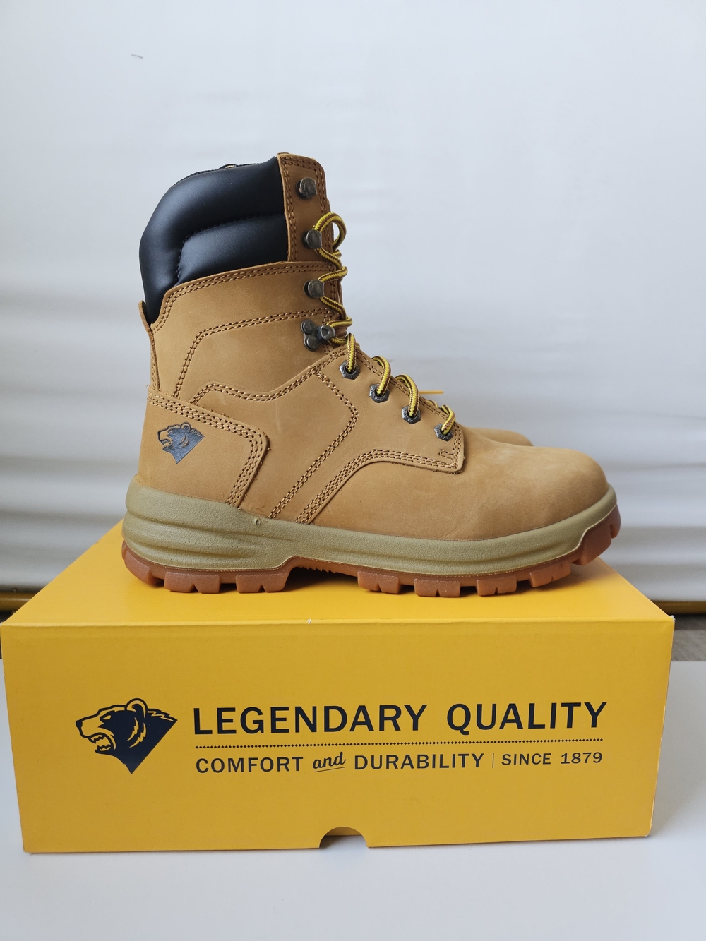 Herman Survivors Men's Grizzly Work Boots - Steel Toe - Size 8.5W - NEW
